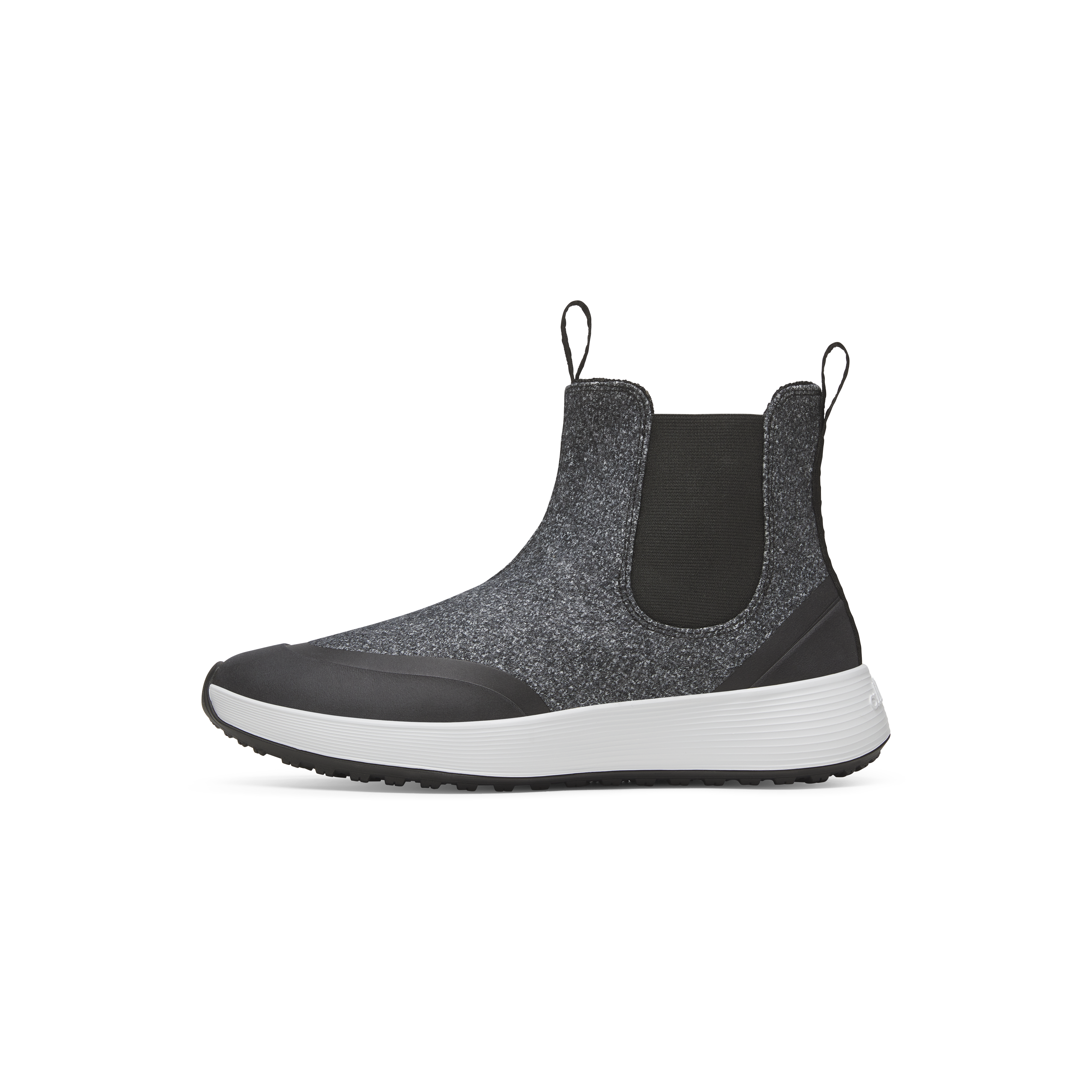 Women's Wool Runner Chelsea - Natural Grey (Light Grey Sole)